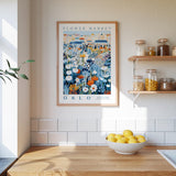 Oslo Flower Market Poster - Posters - Flower Poster