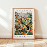 Paris Flower Market Poster - Posters - Flower Poster