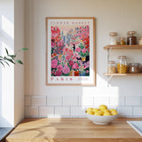 Paris Flower Market Poster - Posters - Flower Poster