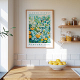 Pescara Flower Market Poster - Posters - Flower Poster