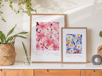 Phoenix Flower Market Poster - Posters - Enchanted Sights