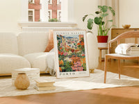 Porto Flower Market Poster - Posters - Enchanted Sights