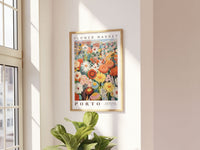 Porto Flower Market Poster - Posters - Enchanted Sights