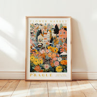 Prague Flower Market Poster - Posters - Flower Poster