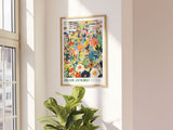 Rio De Janeiro Flower Market Poster - Posters - Enchanted Sights