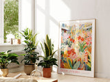 Rio De Janeiro Flower Market Poster - Posters - Enchanted Sights