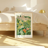 Rome Flower Market Poster - Posters - Enchanted Sights