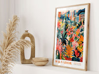 Salvador Flower Market Poster - Posters - Enchanted Sights