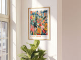 Salvador Flower Market Poster - Posters - Enchanted Sights