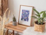 San Diego Flower Market Poster - Posters - Enchanted Sights