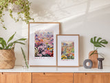 Seoul Flower Market Poster - Posters - Enchanted Sights