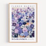 San Francisco Flower Market Poster