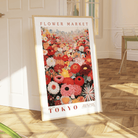 Tokyo Flower Market Poster