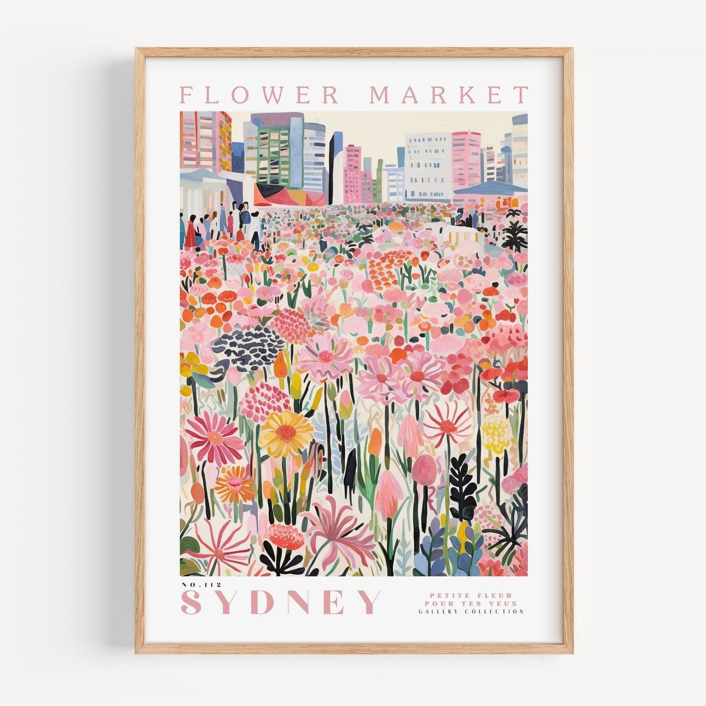 Sydney Flower Market Poster