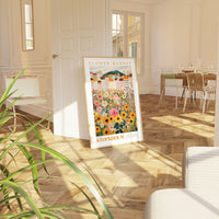 Stockholm Flower Market Poster - Posters - Enchanted Sights