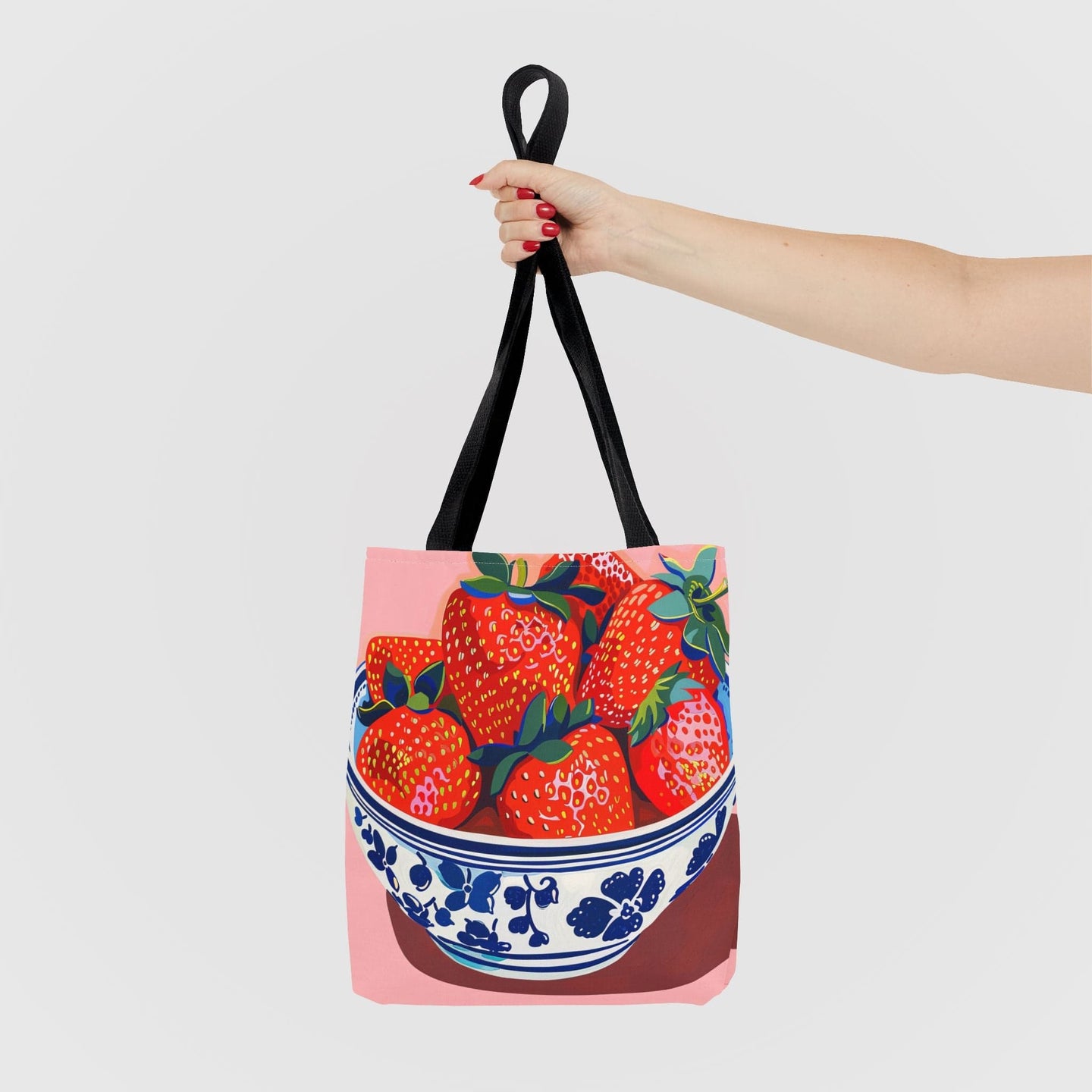 Strawberry Tote Bag - Bags - Enchanted Sights