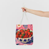 Strawberry Tote Bag - Bags - Enchanted Sights