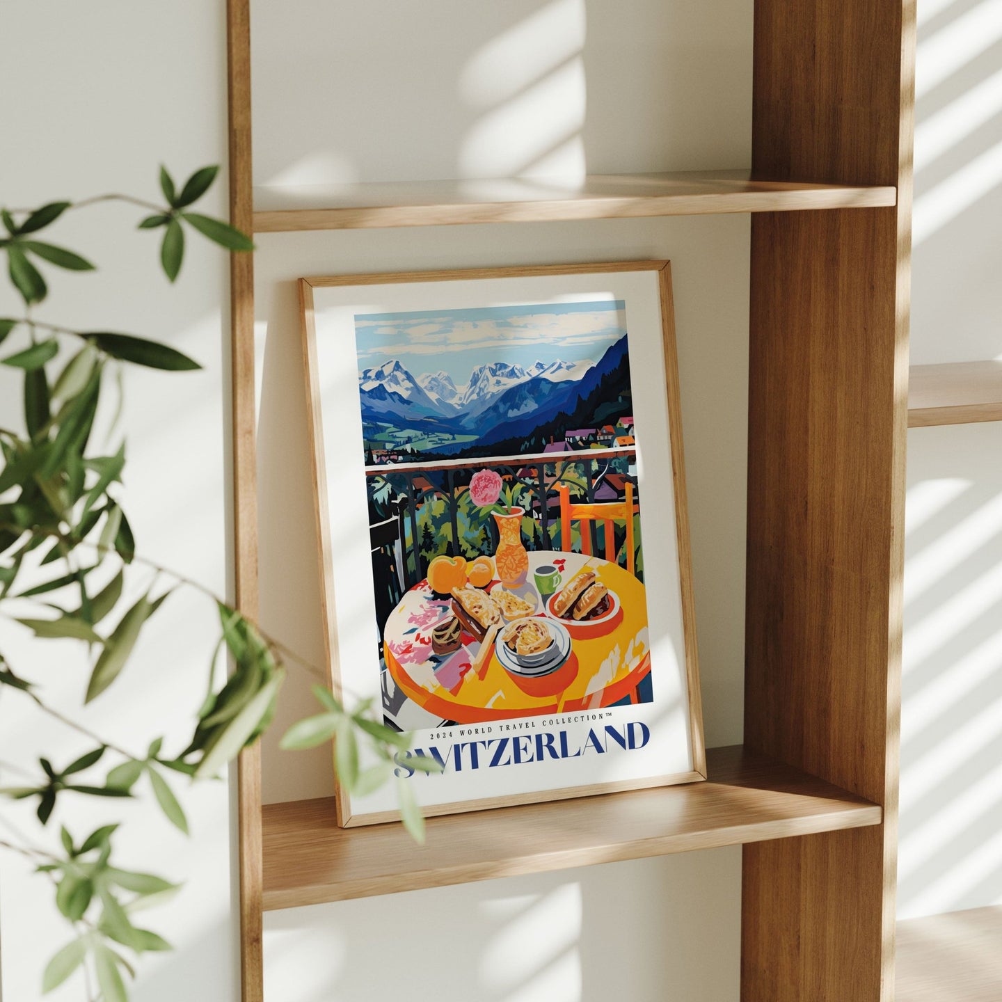 Switzerland Travel Poster - Posters - Enchanted Sights