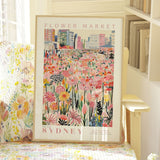 Sydney Flower Market Poster - Posters - Enchanted Sights