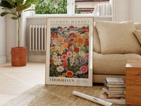 Thorshavn Flower Market Poster - posters - Enchanted Sights