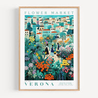 Verona Flower Market - Print Material - Enchanted Sights