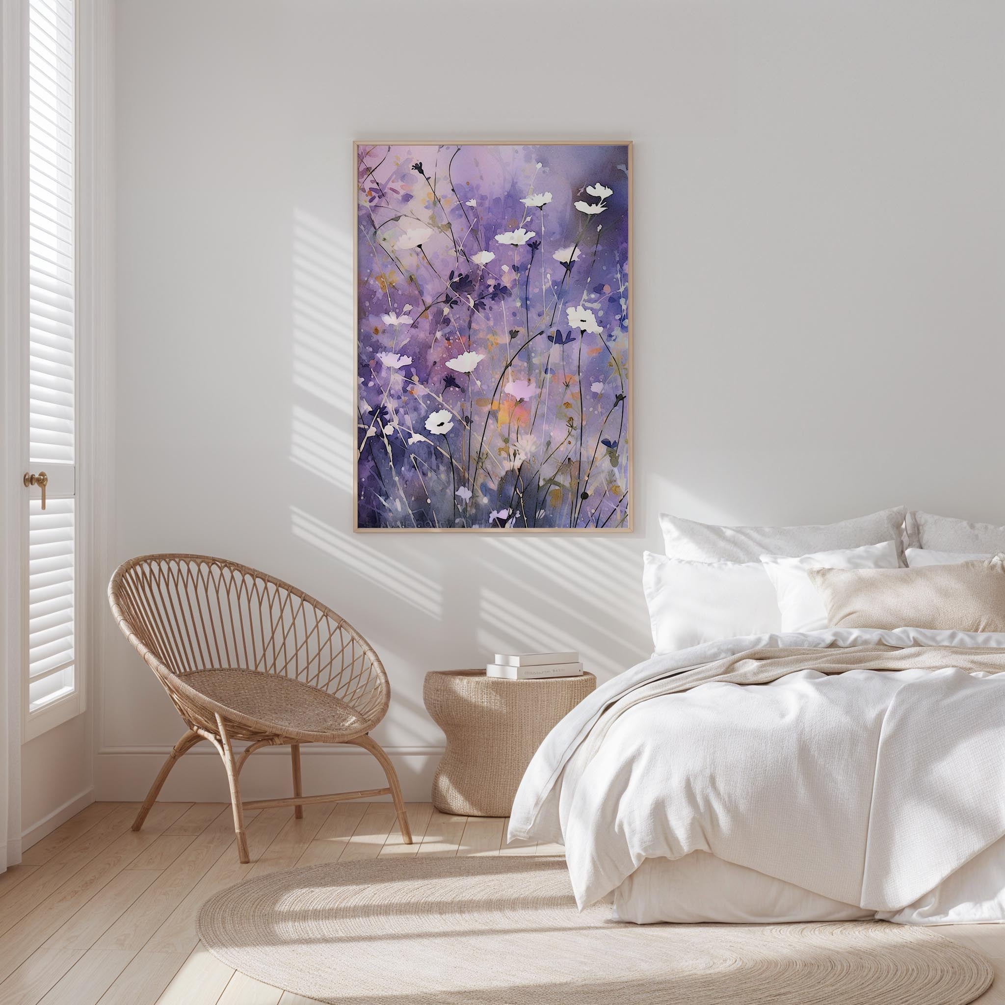 Vintage Wildflower Floral Poster - Poster - Flower Poster