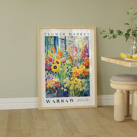 Warsaw Flower Market Poster - Posters - Enchanted Sights