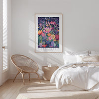 Whimsical Floral Pattern Poster - Poster - Flower Poster